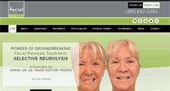 Desktop Screenshot of facialparalysisinstitute.com