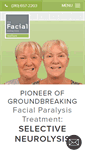 Mobile Screenshot of facialparalysisinstitute.com